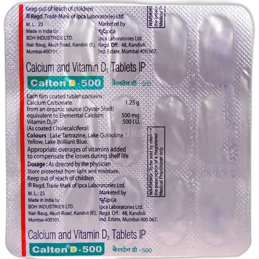 calten d tablet 10's